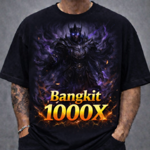 Gunungmas88 Kaos Hitam Full Print Design Zues